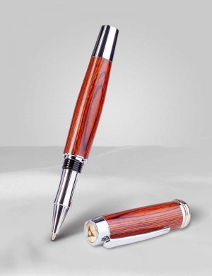 Dřevěné kuličkové pero Senator - barvená dýha