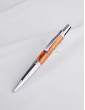 Dřevěné kuličkové pero Pretorian - Bocote - chrom